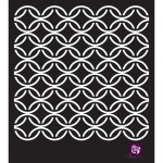 Designer Stencil - Circular Lattice - 6x6